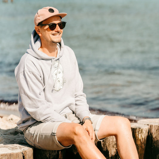 Classic Hoodie mit Taschendruck SEEMANN