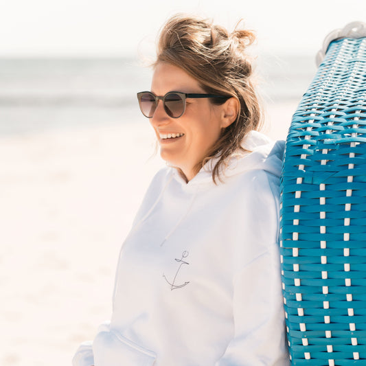 VACANCY Oversized Hoodie MAMA MIT ZWEI KINDER