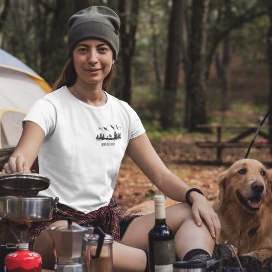 Premium Organic Shirt Women INTO THE WILD
