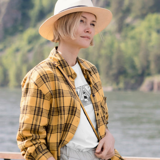 Premium Organic Shirt Women MOSAIK CAMPING