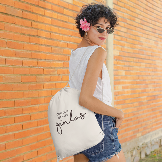 Gym Bag OHNE DICH IST ALLES GINLOS