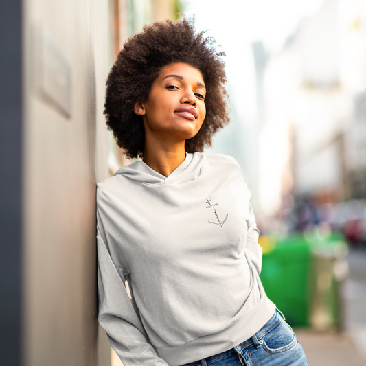 HigherBlanks Premium Hoodie KIND & UND AM STRAND