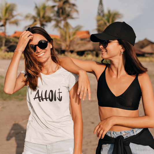 Premium Organic Shirt Women AHOI