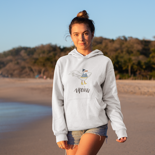 Premium Organic Hoodie MOIN MÖWE