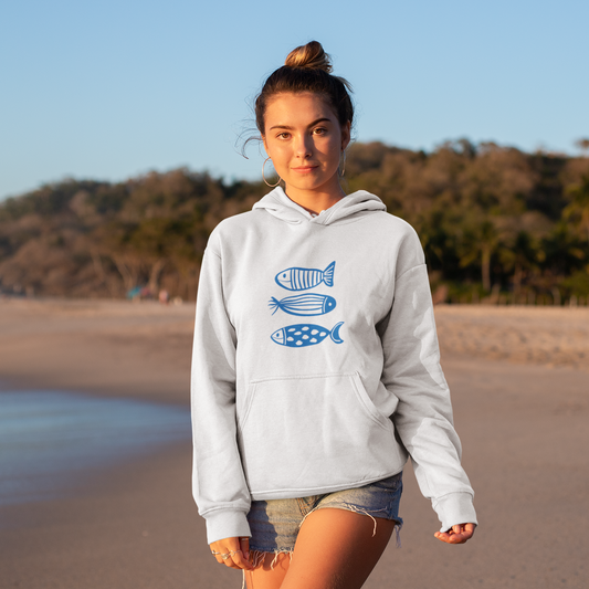 HigherBlanks Premium Hoodie FISCHE