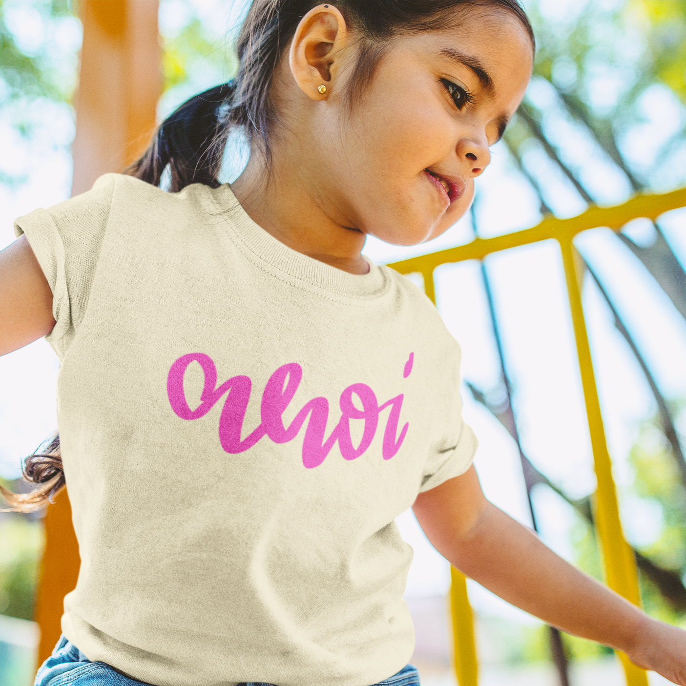 Premium Organic Shirt Kinder Ahoi