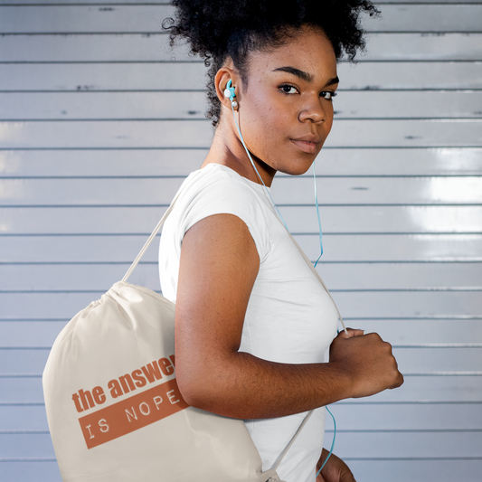 Gym Bag THE ANSWER IS NOPE