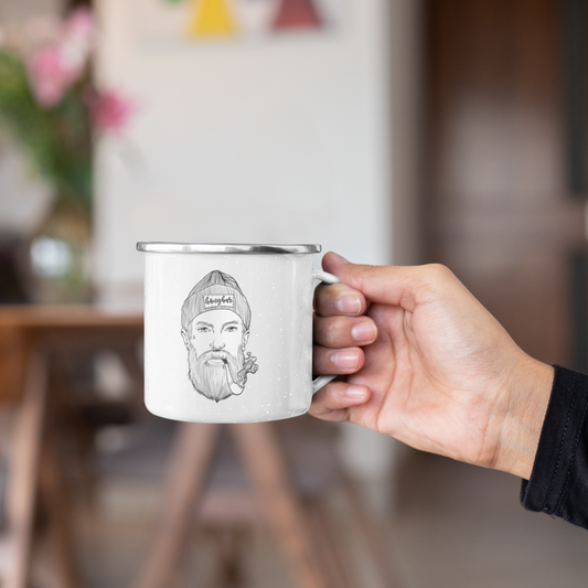Emaille Tasse SEEMANN - WAT MUTT DAT MUTT