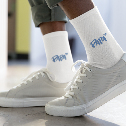 Crew Socken Long PAPA BLAU