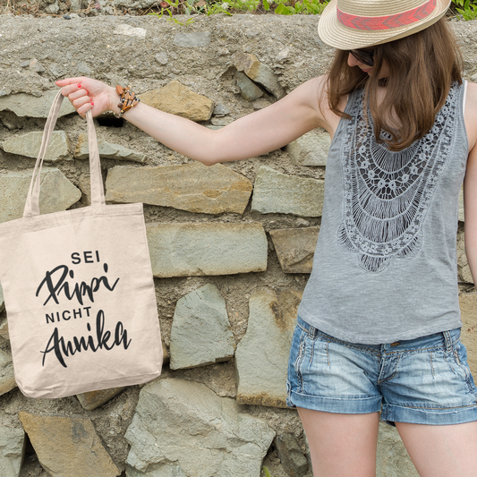 Jutebeutel SEI PIPPI NICHT ANNIKA