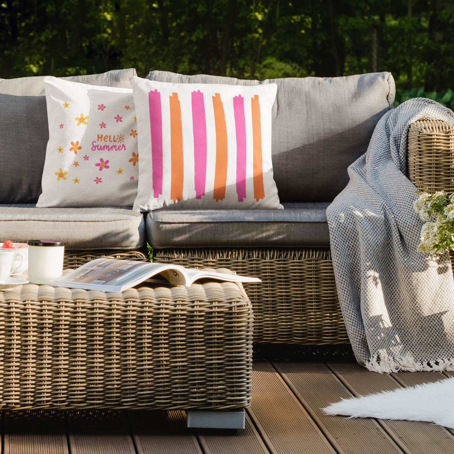 Kissen SUMMER STRIPES