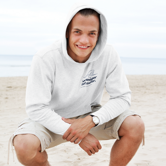 HigherBlanks Premium Hoodie WENIGER IST MEER