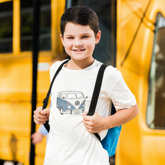 Premium Organic Shirt Kinder VW BUS