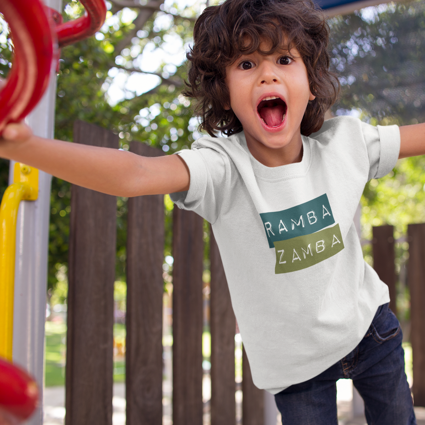 Premium Organic Shirt Kinder ramba zamba