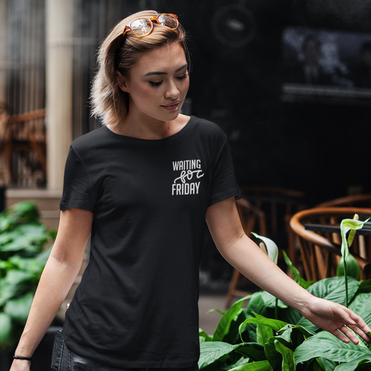 Premium Organic Shirt Women WAITING FOR FRIDAY