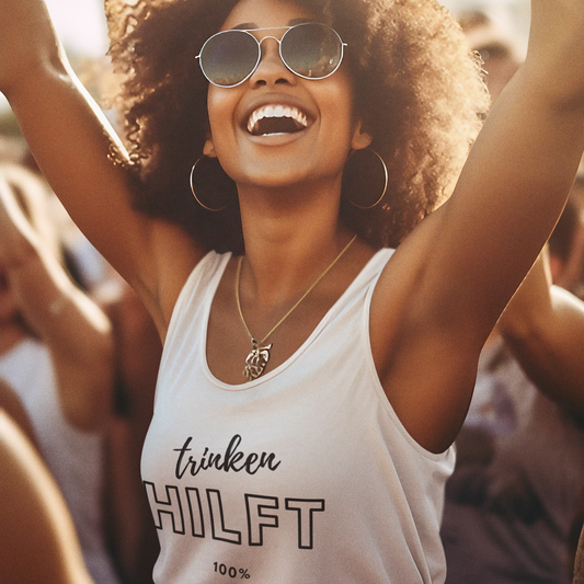Premium Organic Tanktop Women trinken hilft 100 %