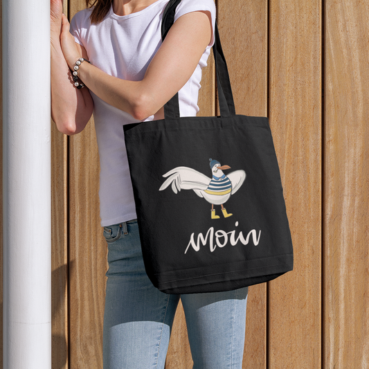 Jutebeutel MOIN MÖWE