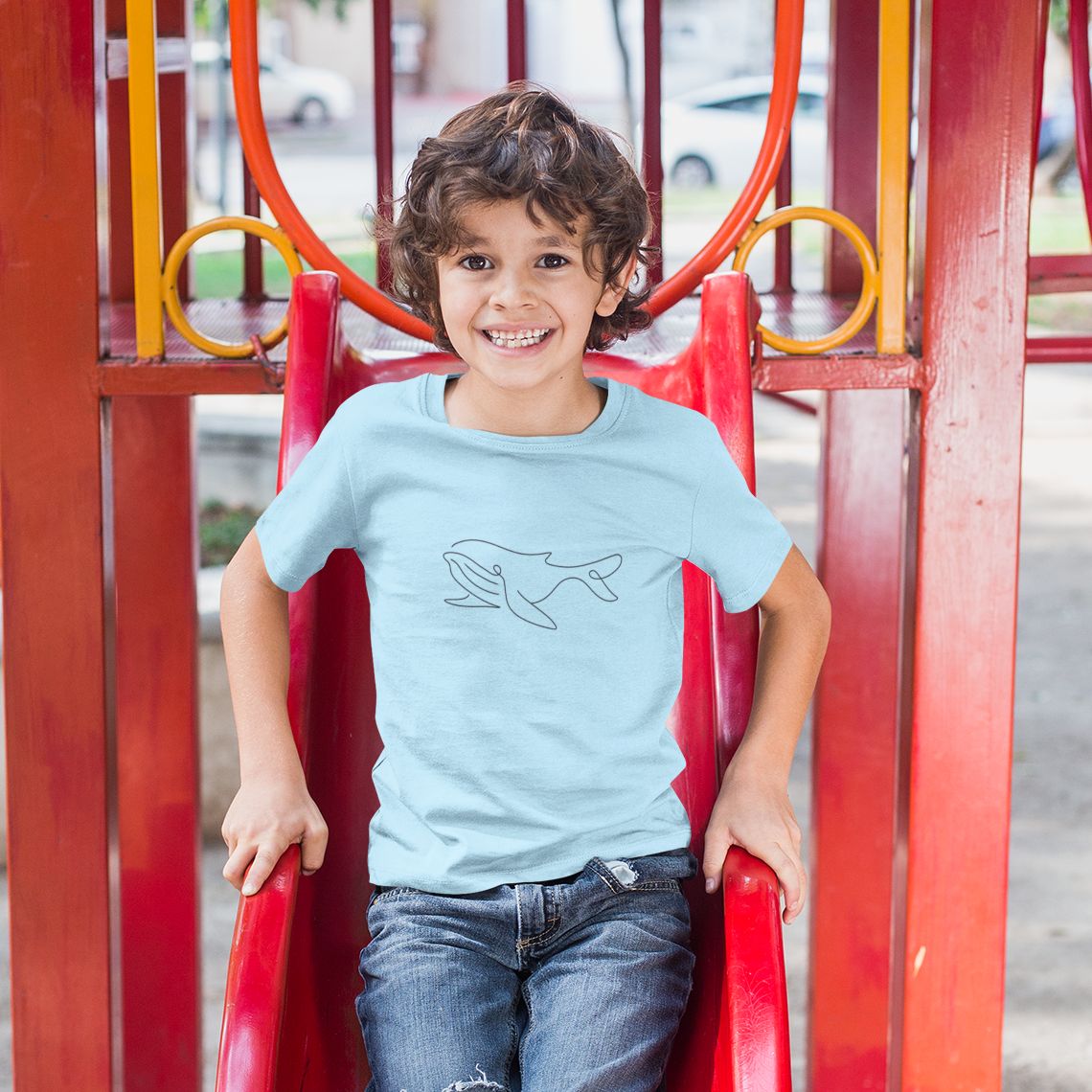 Premium Organic Shirt Kinder WAL